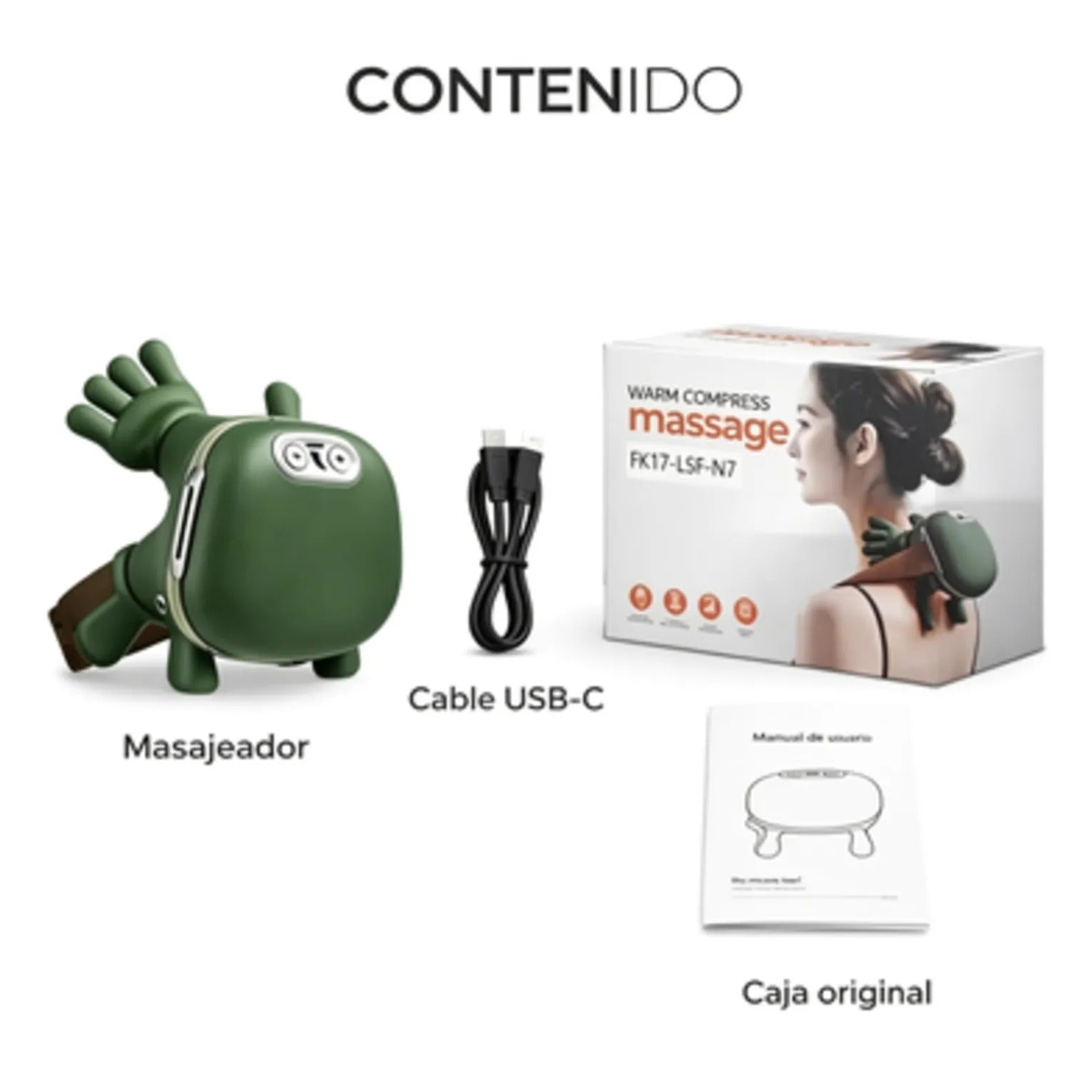 Masajeador De Cuello Manitas