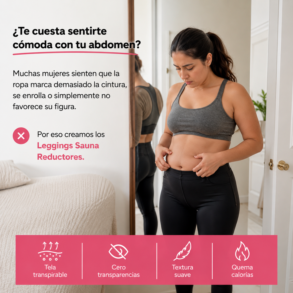 Leggings Sauna MoldeaCintura