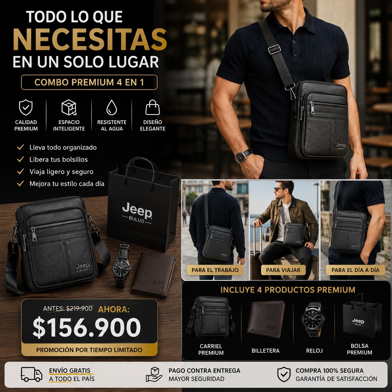 Carriel Urban Premium 4 en 1