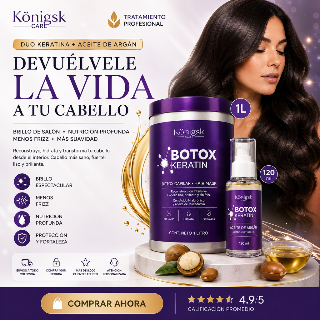 Keratina Aceite Argan Kormesic