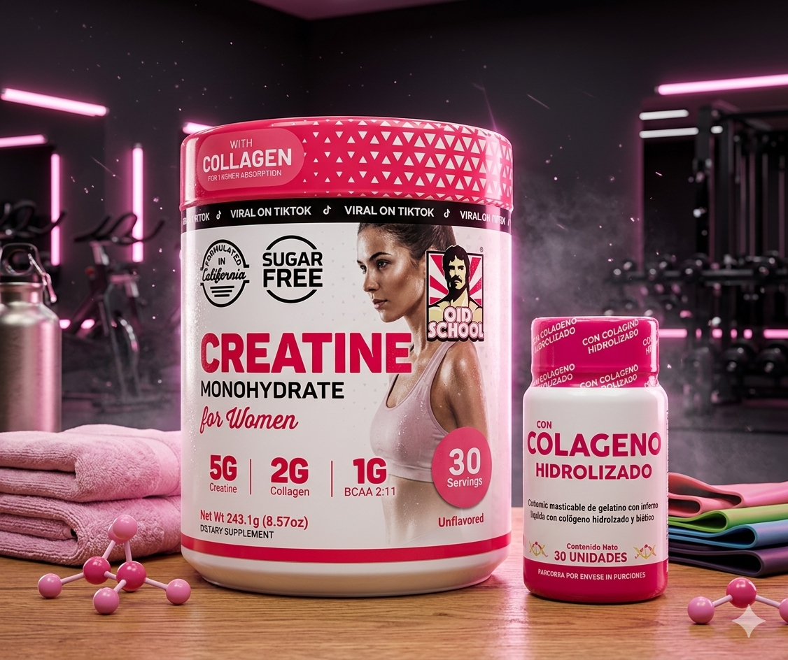 Creatina Mujer Colageno