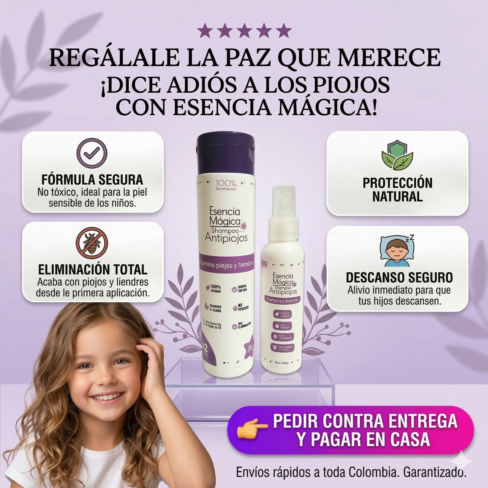 Tratamiento Esencia Magica piojos