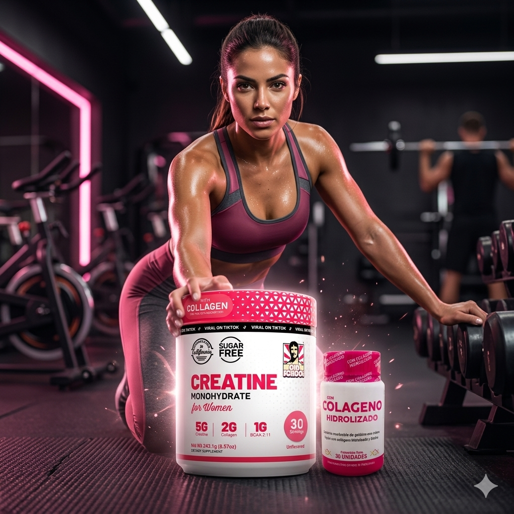 Creatina Mujer Colageno