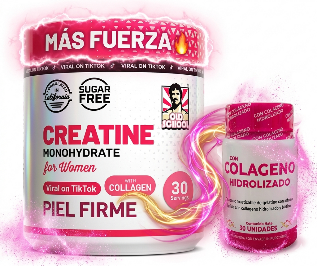 Creatina Mujer Colageno