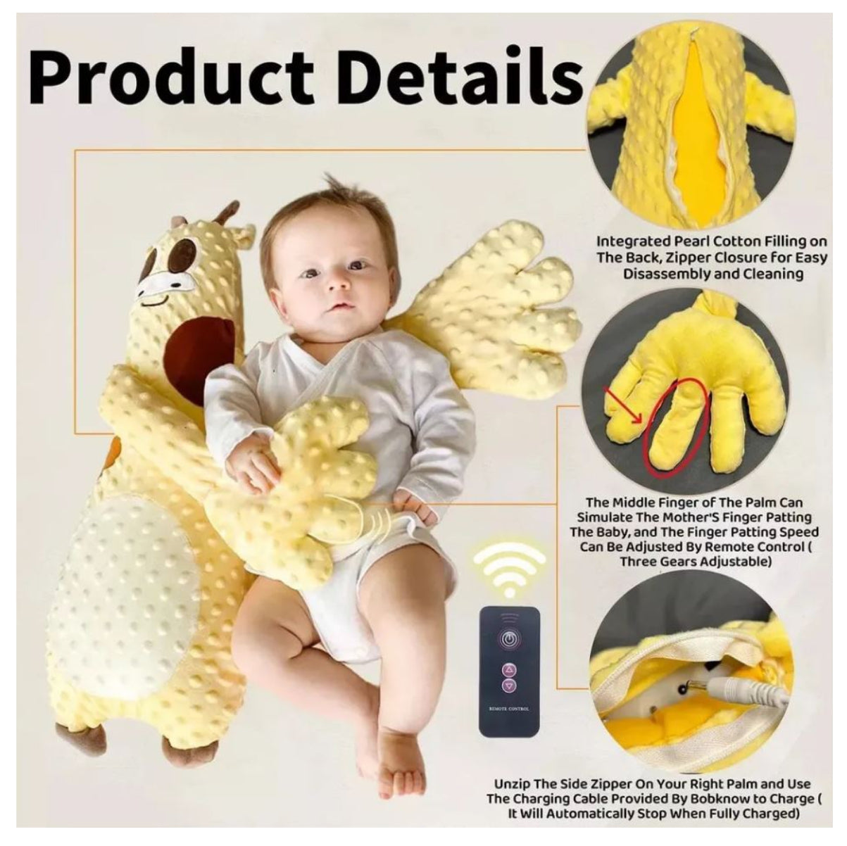 Peluche arrullador